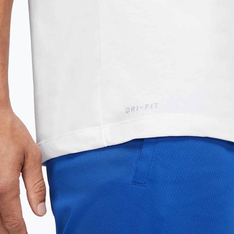 Чоловіча футболка Nike Dri-Fit smokey white/black 5