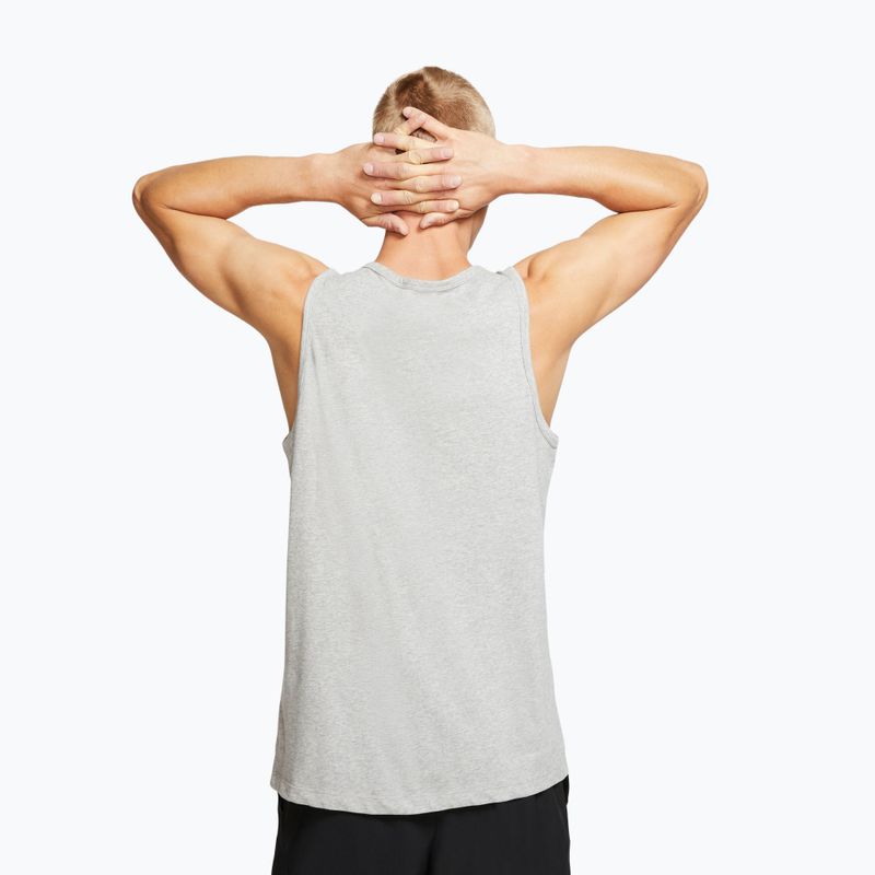 Футболка для тренувань чоловіча Nike Dri-Fit TT dark grey heather/black 3