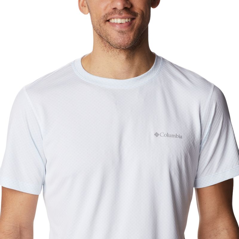 Футболка трекінгова чоловіча Columbia Zero Rules white 3