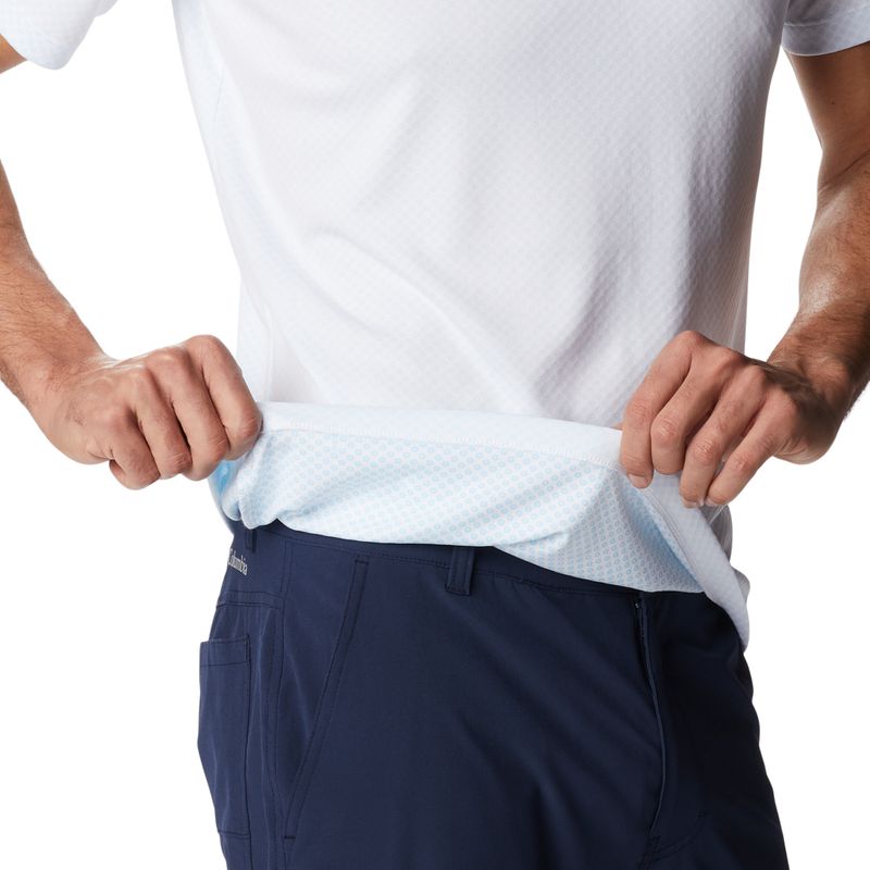 Футболка трекінгова чоловіча Columbia Zero Rules white 5