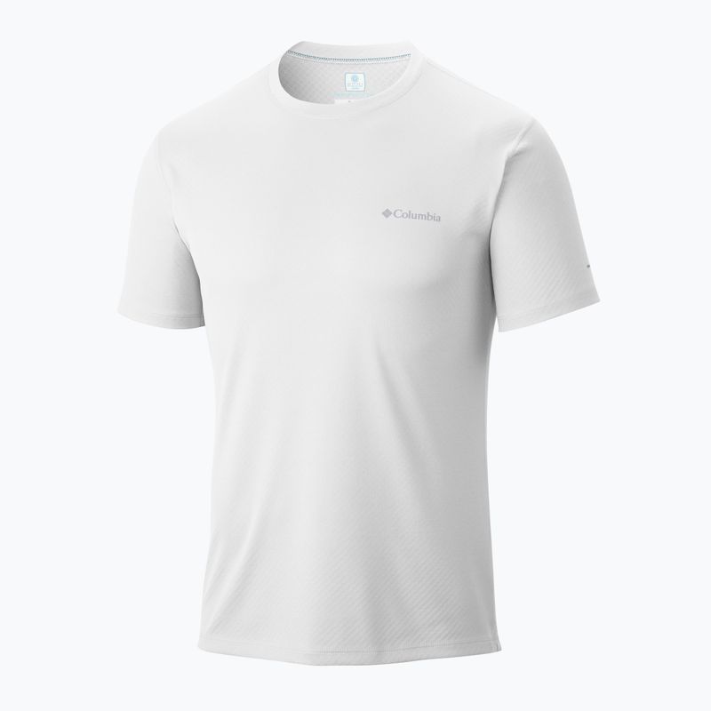 Футболка трекінгова чоловіча Columbia Zero Rules white 5