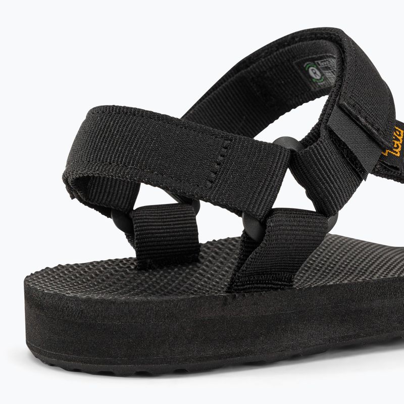 Сандалі трекінгові жіночі Teva Original Universal чорні 1003987 8