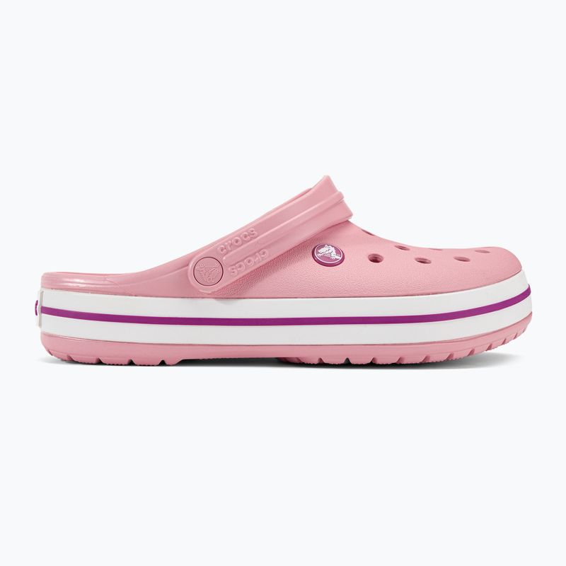 Шльопанці Crocs Crocband pearl pink/wild orchid 3