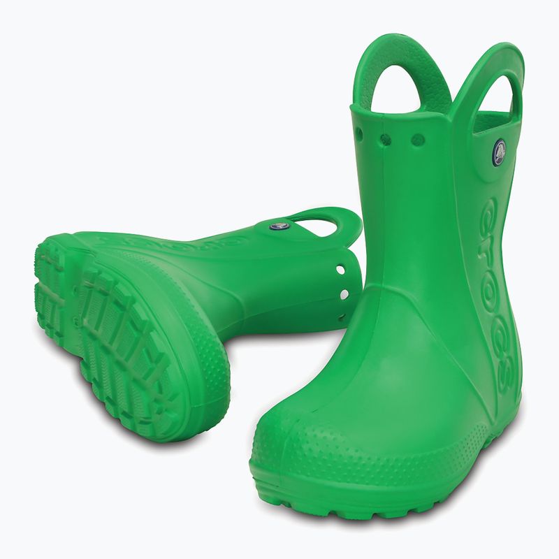 Crocs Handle It Rain Boot Kids Kaloos трав'яний зелений 13