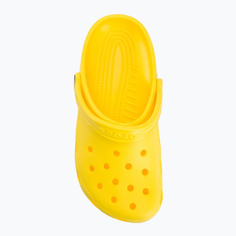 Шльопанці Crocs Classic lemon 6