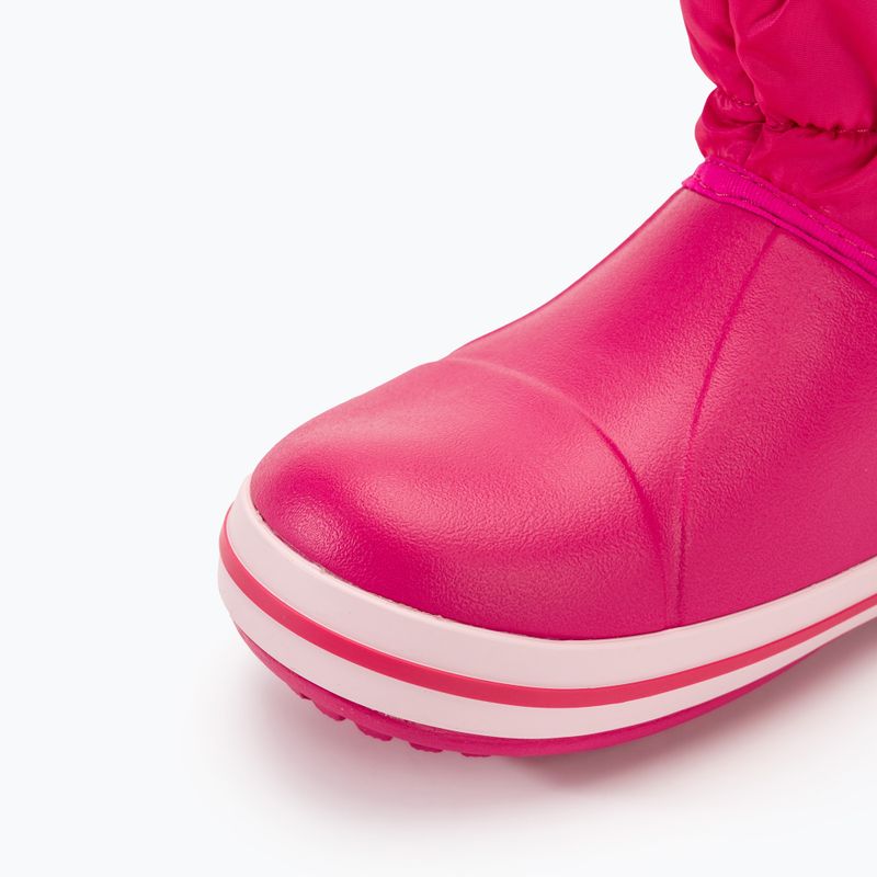Дитячі снігові черевики Crocs Winter Puff Kids цукерково-рожеві 7