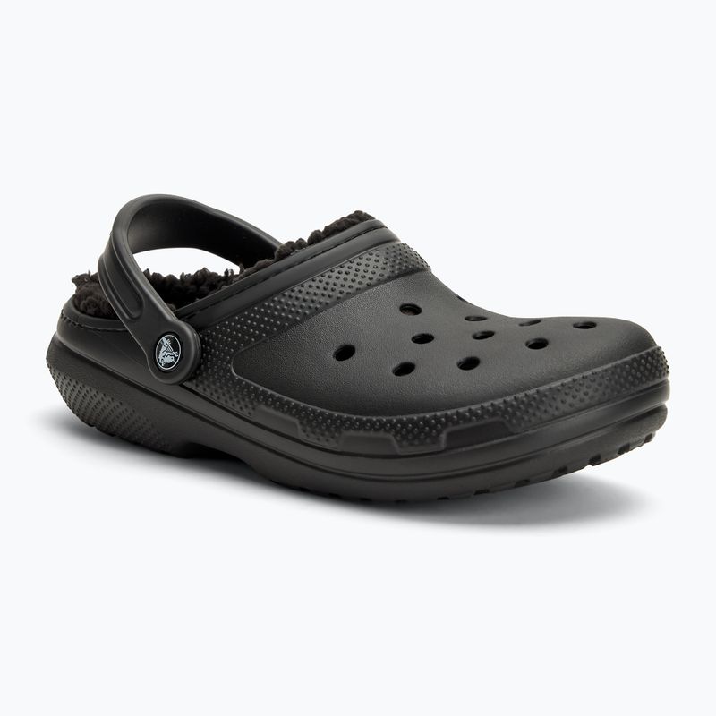 Шльопанці Crocs Classic Lined Clog black/black 2