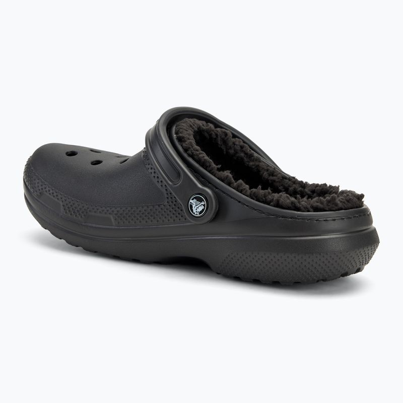 Шльопанці Crocs Classic Lined Clog black/black 4