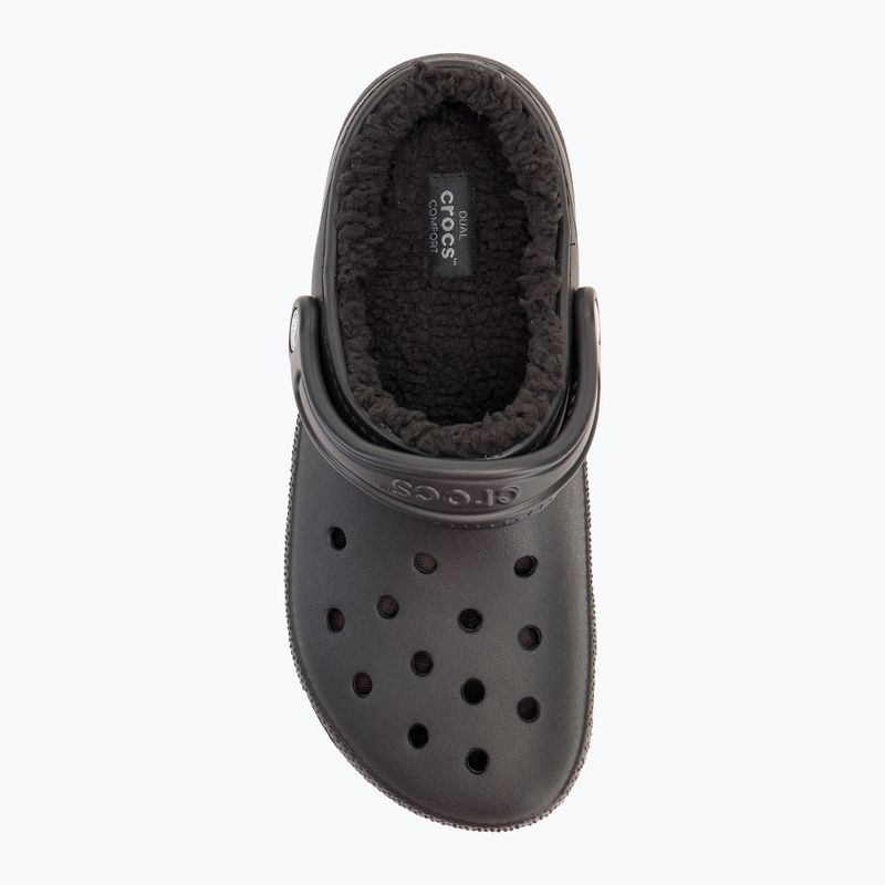 Шльопанці Crocs Classic Lined Clog black/black 6