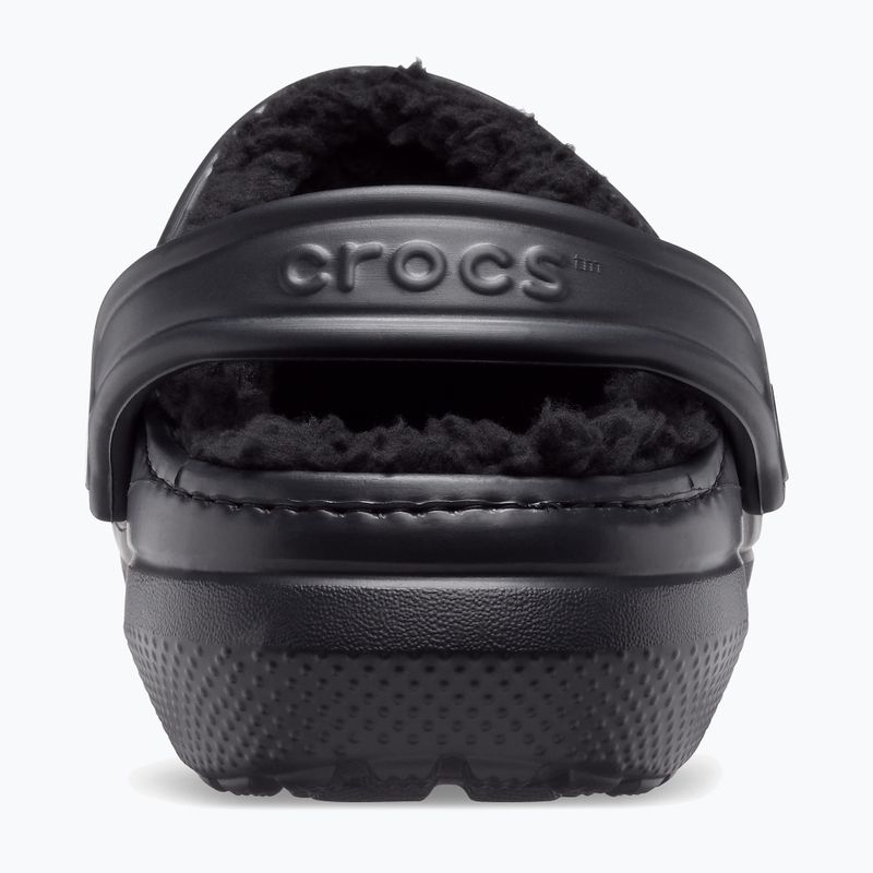Шльопанці Crocs Classic Lined Clog black/black 11