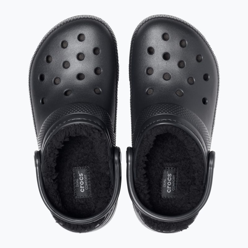 Шльопанці Crocs Classic Lined Clog black/black 13