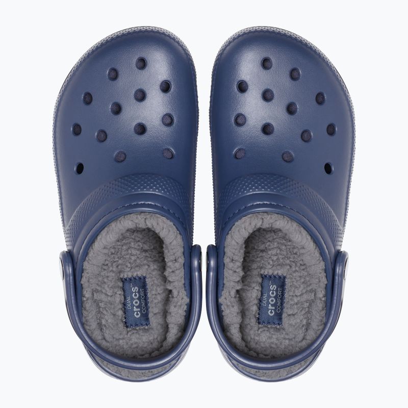 Шльопанці Crocs Classic Lined Clog navy/charcoal 13