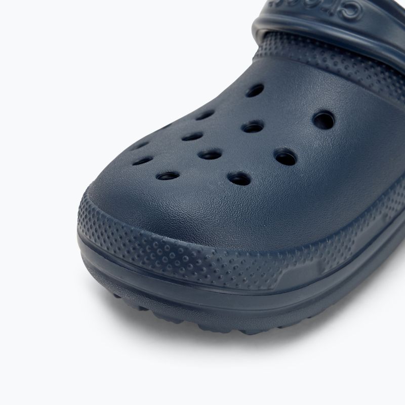 Шльопанці Crocs Classic Lined Clog navy/charcoal 8