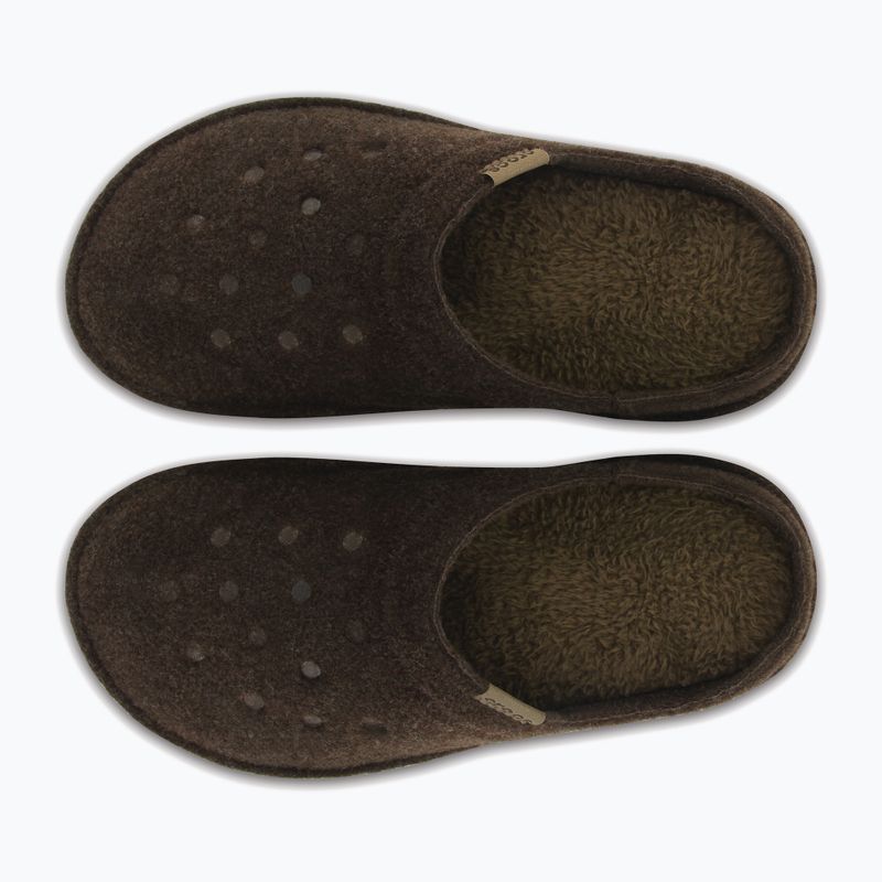 Тапочки Crocs Classic Slipper espresso/walnut 11