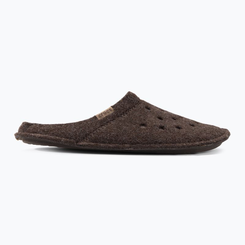 Тапочки Crocs Classic Slipper espresso/walnut 2