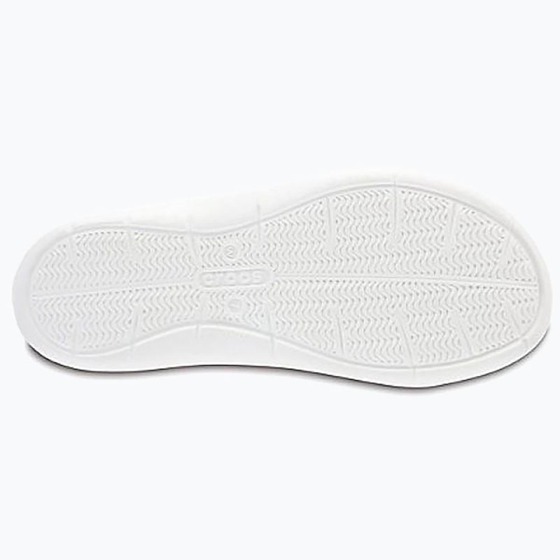 Шльопанці жіночі Crocs Swiftwater Sandal W smoke/white 11