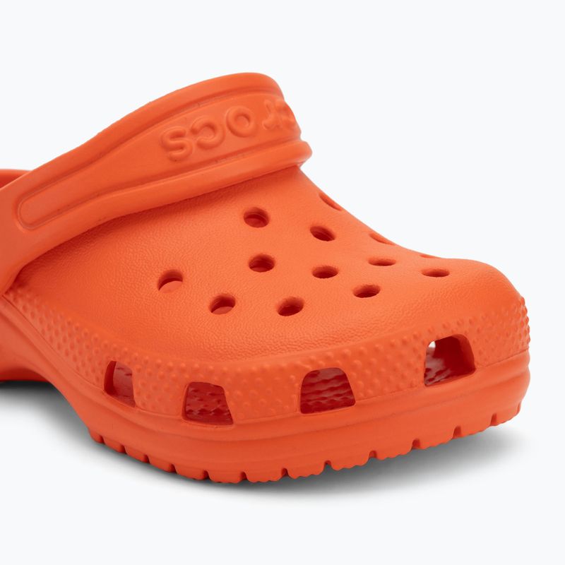 Шльопанці дитячі Crocs Classic Clog Kids tangerine 8