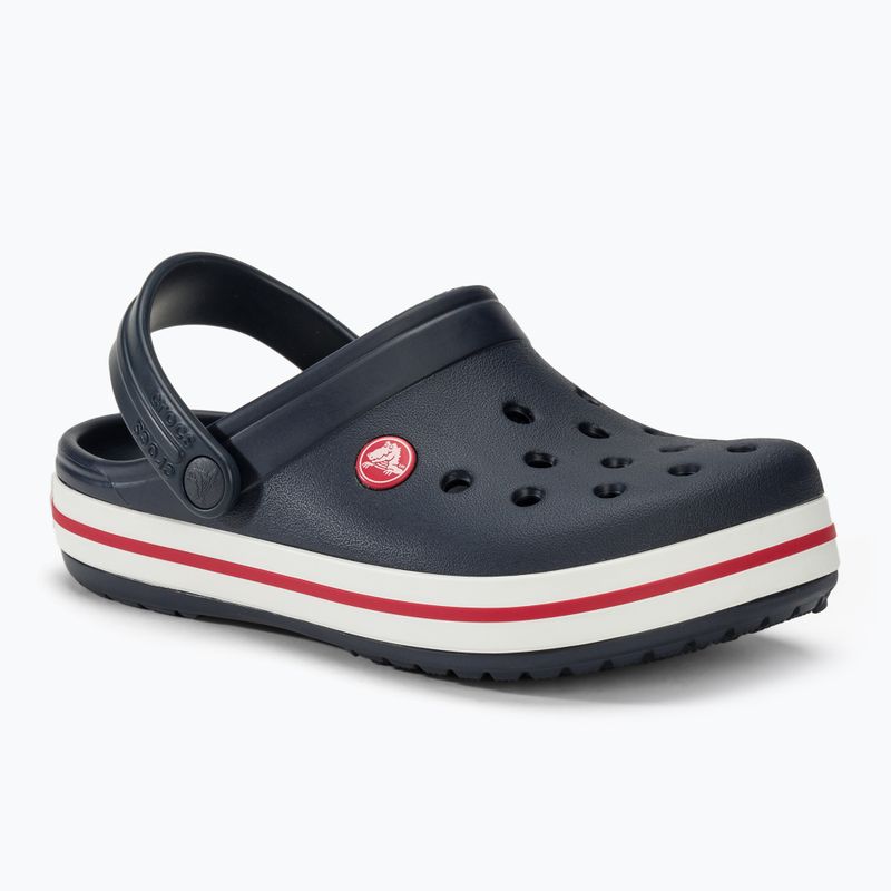 Шльопанці дитячі Crocs Crocband Clog Kids navy/red
