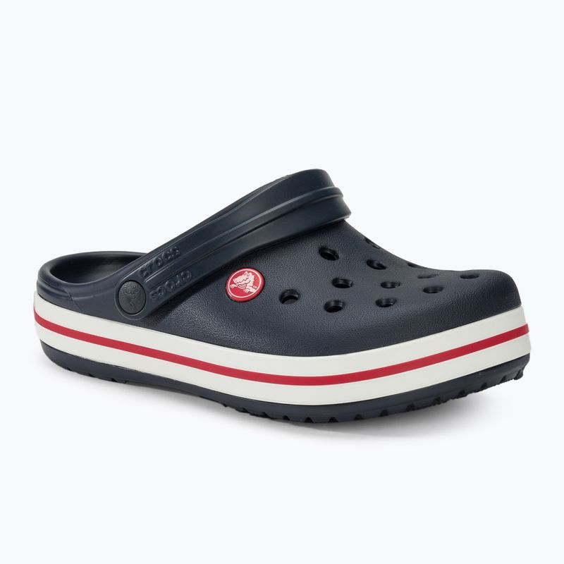 Шльопанці дитячі Crocs Crocband Clog Kids navy/red 2