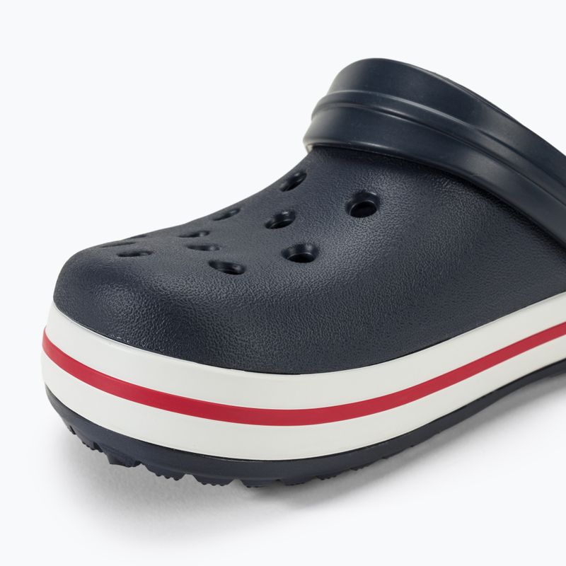 Шльопанці дитячі Crocs Crocband Clog Kids navy/red 8