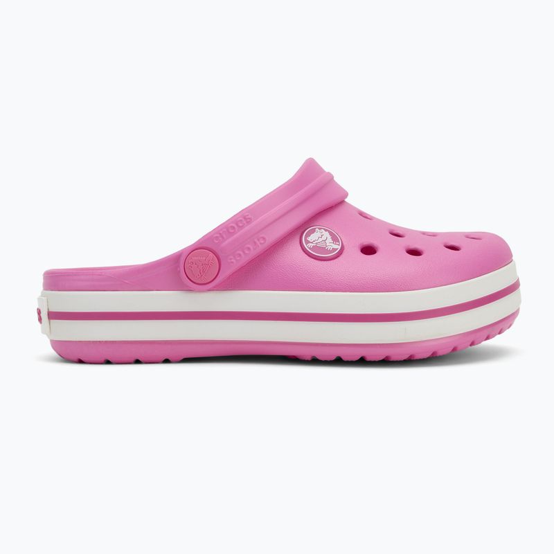 Шльопанці дитячі Crocs Crocband Clog Kids party pink 3