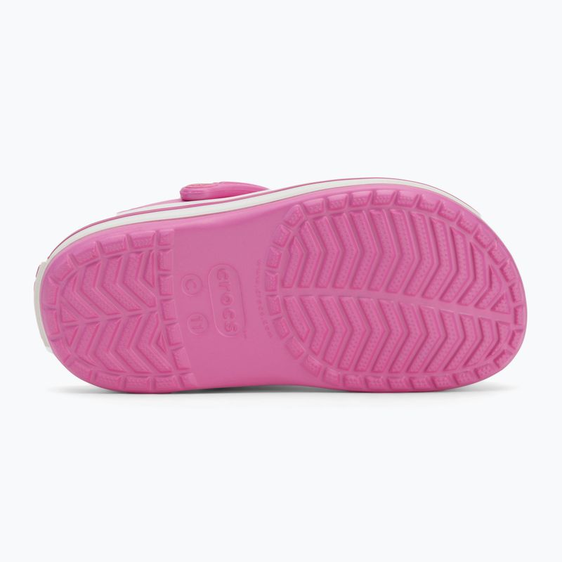 Шльопанці дитячі Crocs Crocband Clog Kids party pink 5