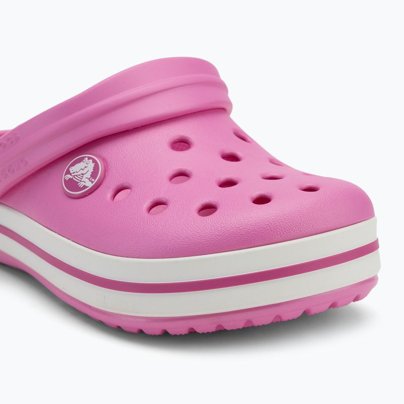 Шльопанці дитячі Crocs Crocband Clog Kids party pink 8