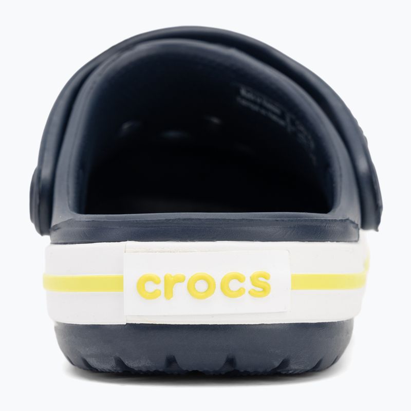 Шльопанці дитячі Crocs Crocband Clog Kids navy/citrus 7