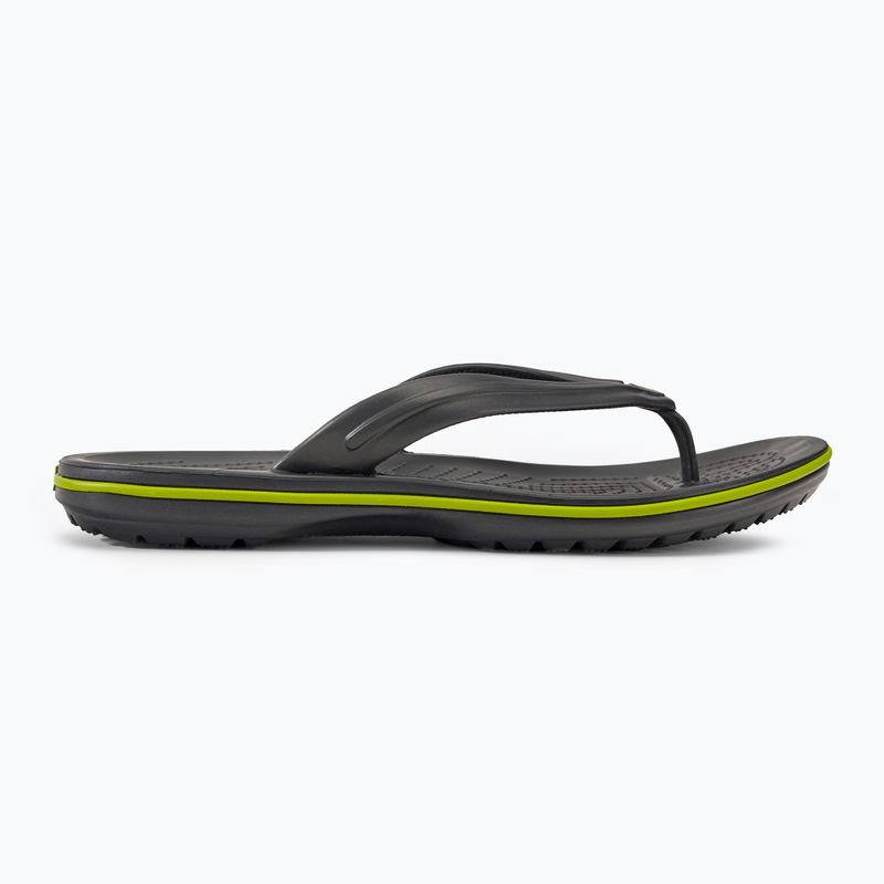 В'єтнамки Crocs Crocband Flip graphite/volt green 2