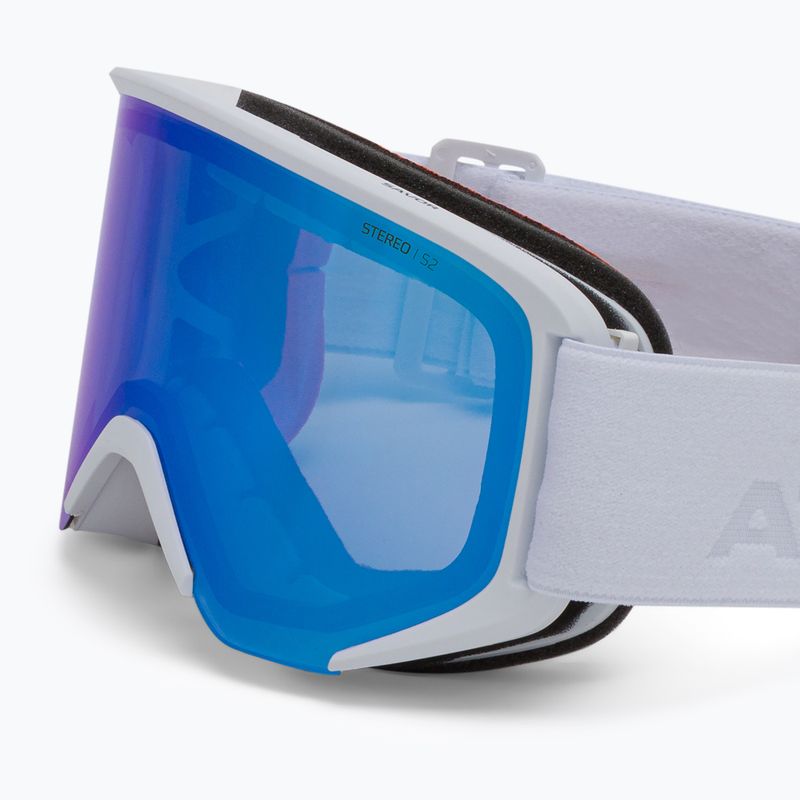 Маска лижна  Atomic Savor Stereo white/blue stereo AN5106000 5