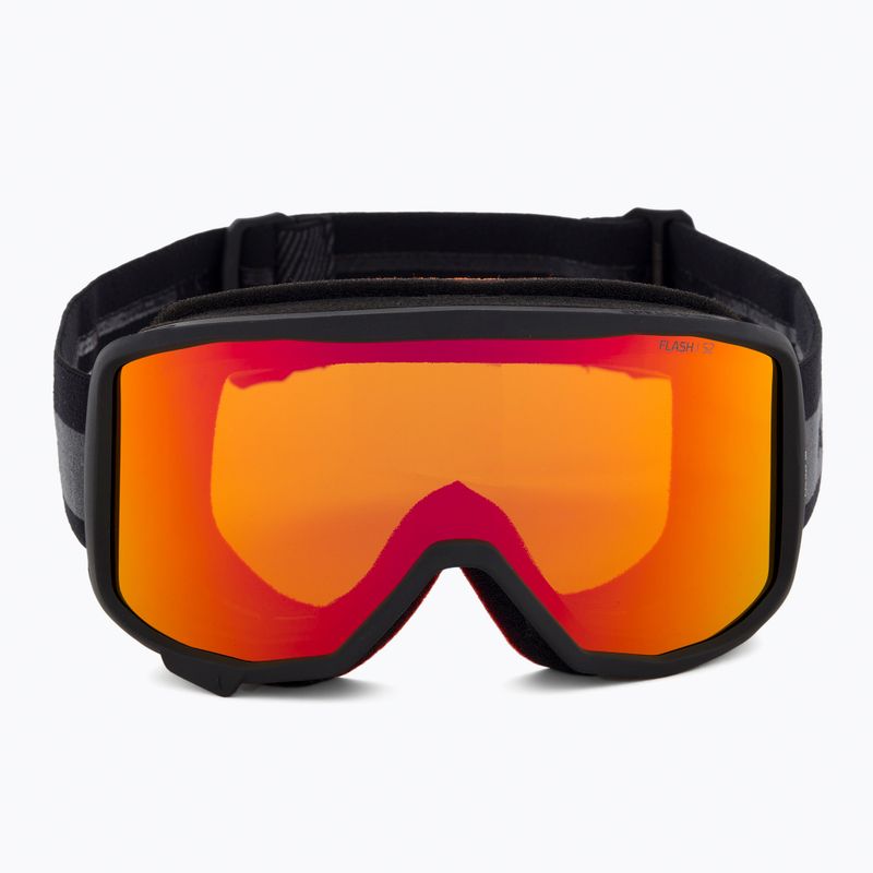 Маска лижна дитяча Atomic Count JR Cylindrical black/red flash 2