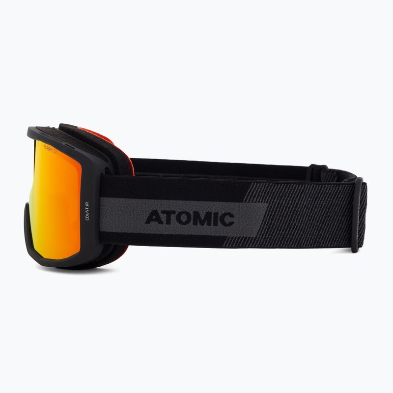 Маска лижна дитяча Atomic Count JR Cylindrical black/red flash 4