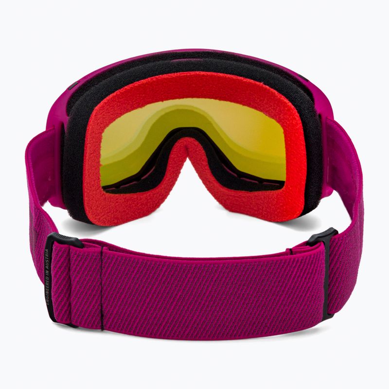 Маска лижна дитяча Atomic Count JR Cylindrical berry/pink/ blue flash 3