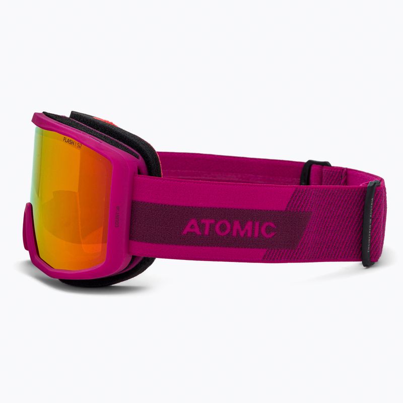 Маска лижна дитяча Atomic Count JR Cylindrical berry/pink/ blue flash 4