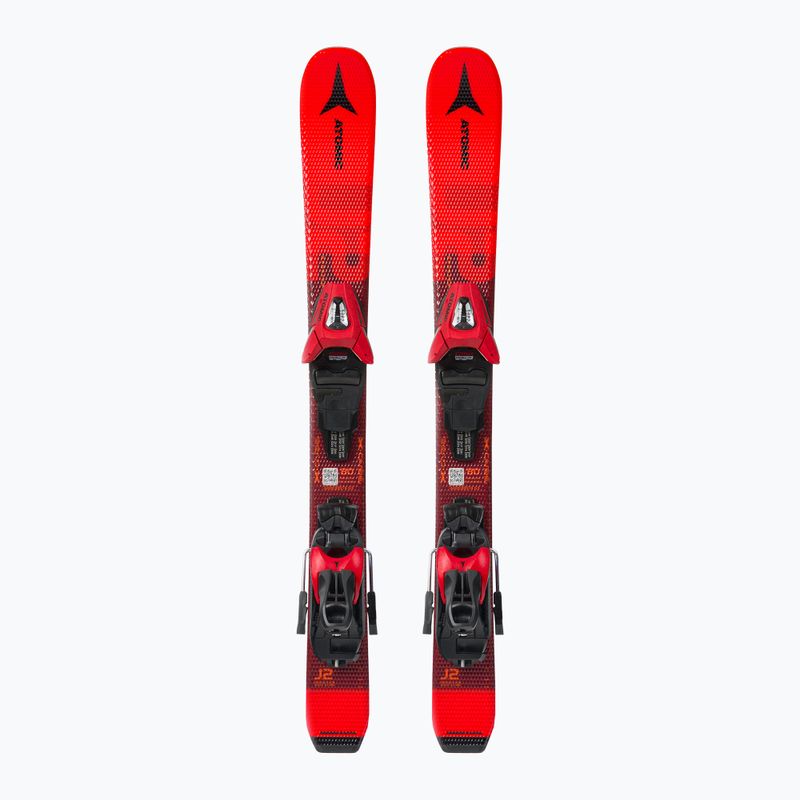 Лижі гірські дитячі Atomic Redster J2 + C5 GW red