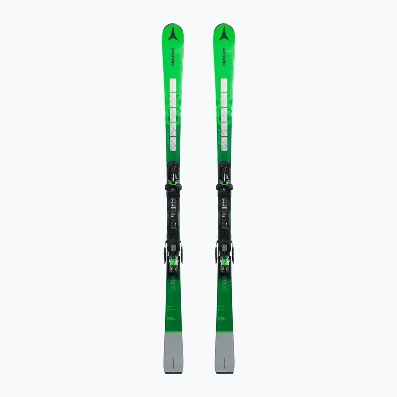 Лижі гірські чоловічі Atomic Redster X9S Revo S + X12 GW зелені AA0028942/AD5002122000