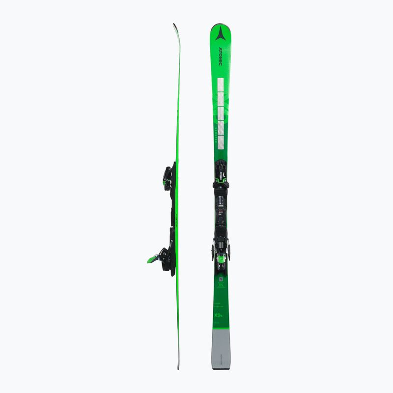 Лижі гірські чоловічі Atomic Redster X9S Revo S + X12 GW зелені AA0028942/AD5002122000 2