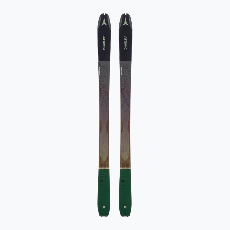 Лижі для скітуру чоловічі Atomic Backland 95 + Skins black/green