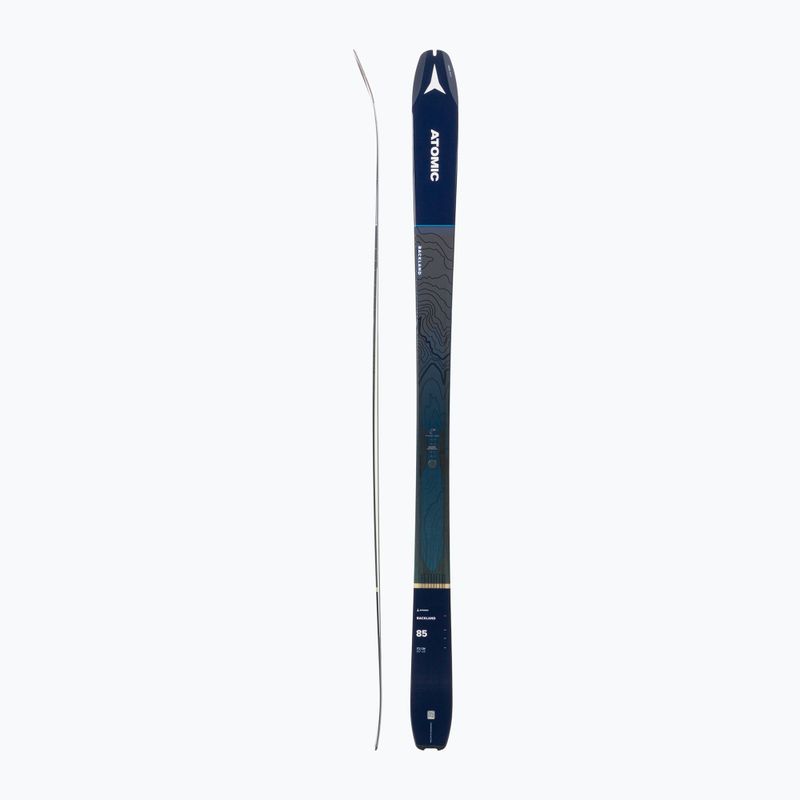 Лижі для скітуру чоловічі Atomic Backland 85 + Skins dark blue/blue 2