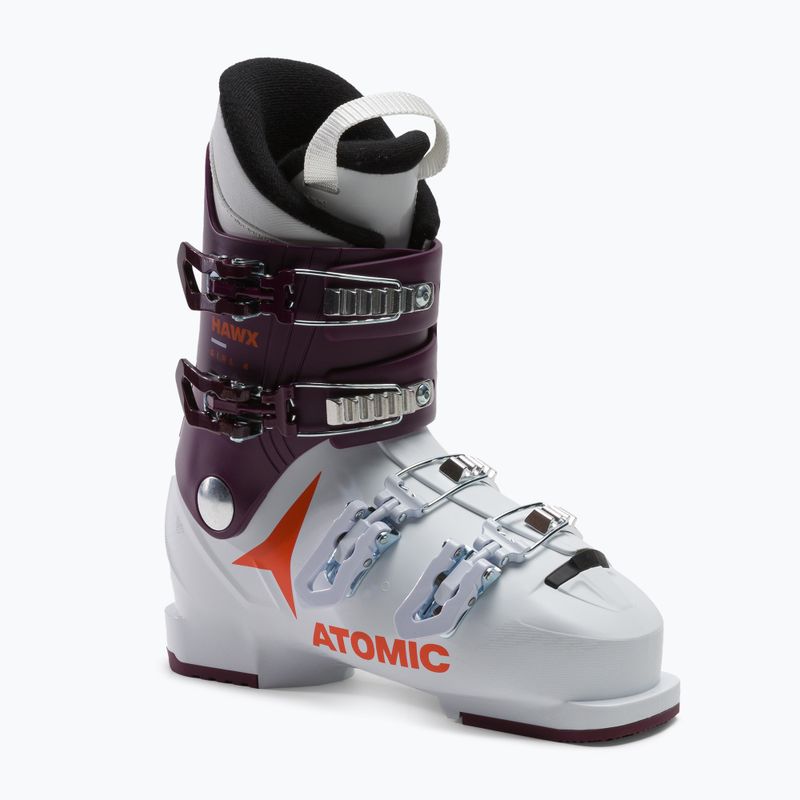 Черевики лижні дитячі Atomic Hawx Girl 4 white/berry