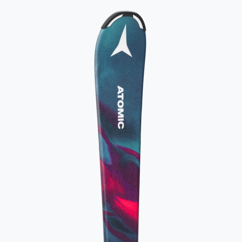 Лижі гірські дитячі Atomic Maven Girl + C5 GW multicolour/green 8