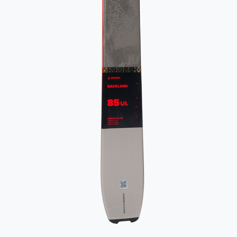 Лижі для скітуру чоловічі Atomic Backland 85 UL + Skins grey metallic/black 6