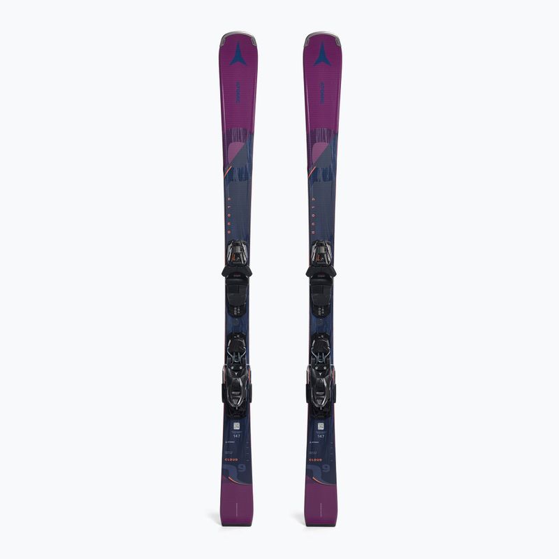 Лижі гірські жіночі Atomic Cloud Q9 + M10 GW black/berry