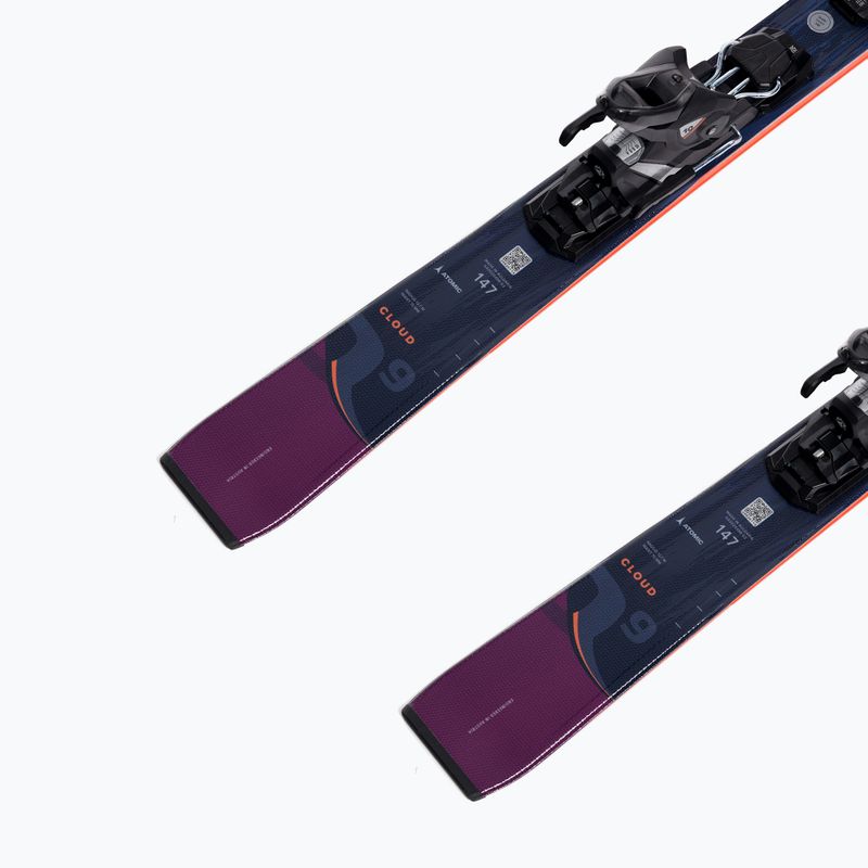 Лижі гірські жіночі Atomic Cloud Q9 + M10 GW black/berry 9