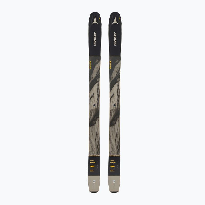 Лижі для скітуру чоловічі Atomic Backland 100 black/grey