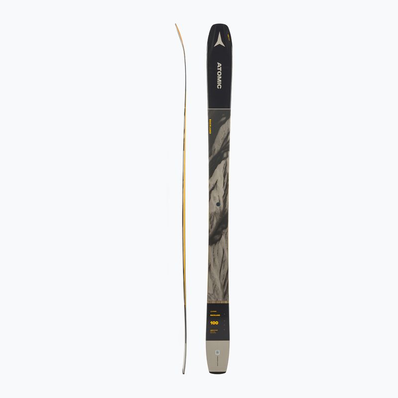 Лижі для скітуру чоловічі Atomic Backland 100 black/grey 2