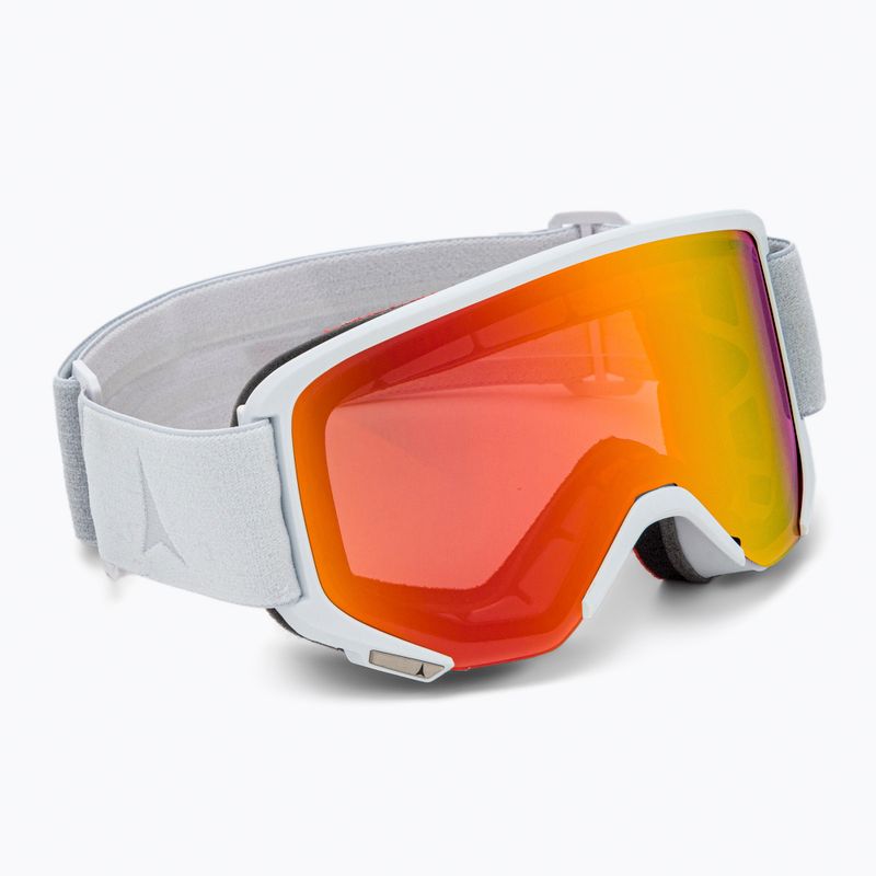 Маска лижна Atomic Savor Stereo light grey/red stereo