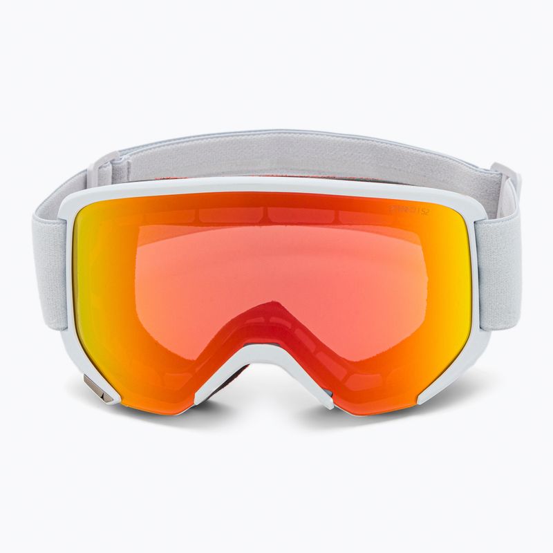 Маска лижна Atomic Savor Stereo light grey/red stereo 2