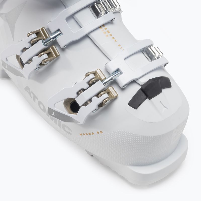 Черевики лижні жіночі Atomic Hawx Magna 95 W GW white/gold/silver 6