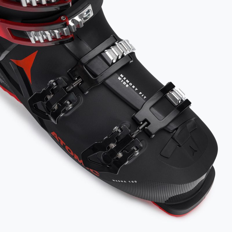 Черевики лижні чоловічі Atomic Hawx Magna 100 black/red 7